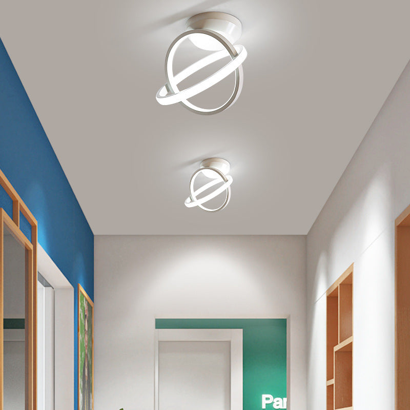 Arisha Modern Globe Ceiling Lamp LED Corridor Decorative Lamp - Neutral Decor
