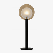 Mosaic Elegance Alabaster Floor Lamp-Neutral Decor