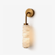 Helix Alabaster Wall Lamp-Neutral Decor