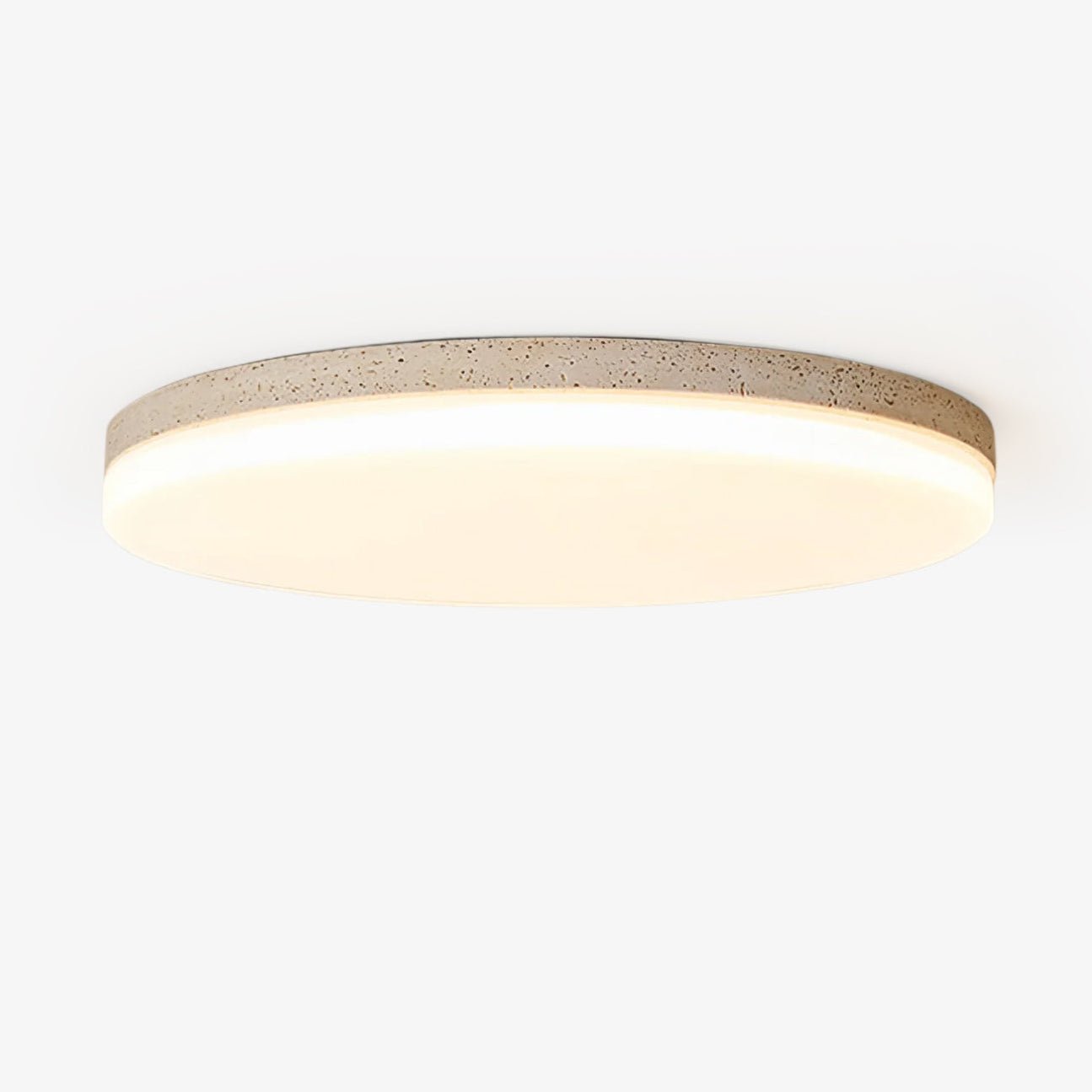 Orla Travertine Ceiling Light-Neutral Decor