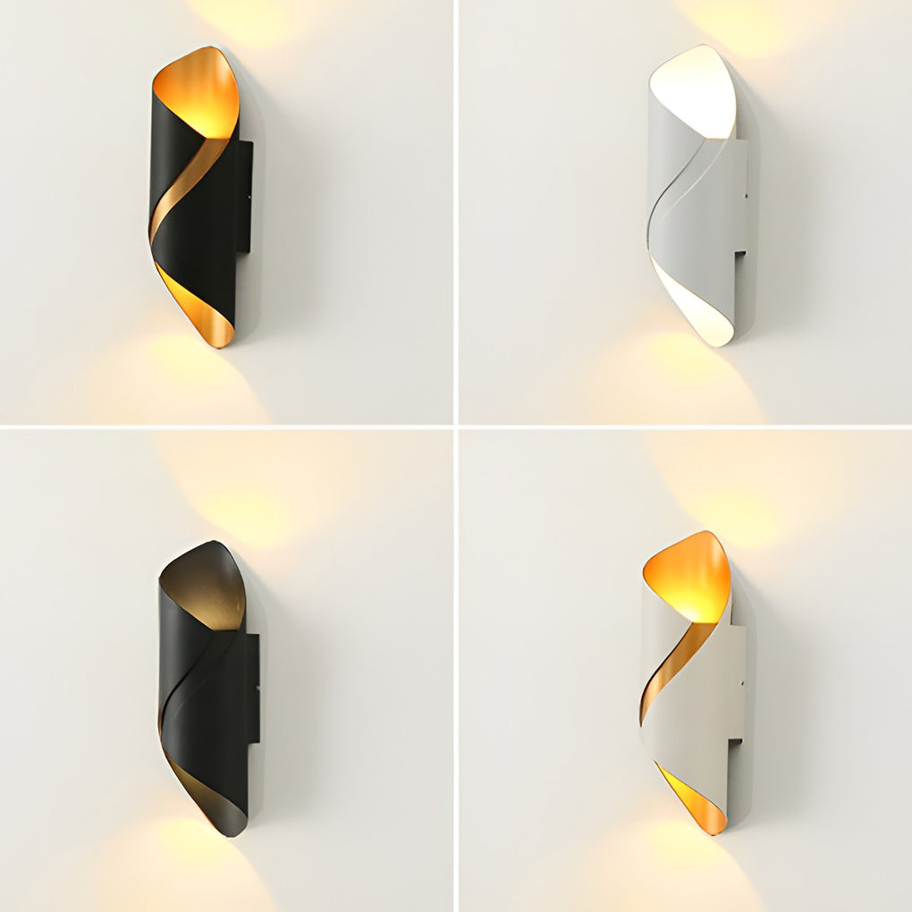 Phebe Classic LED Modern Glass Outdoor Wall Sconce