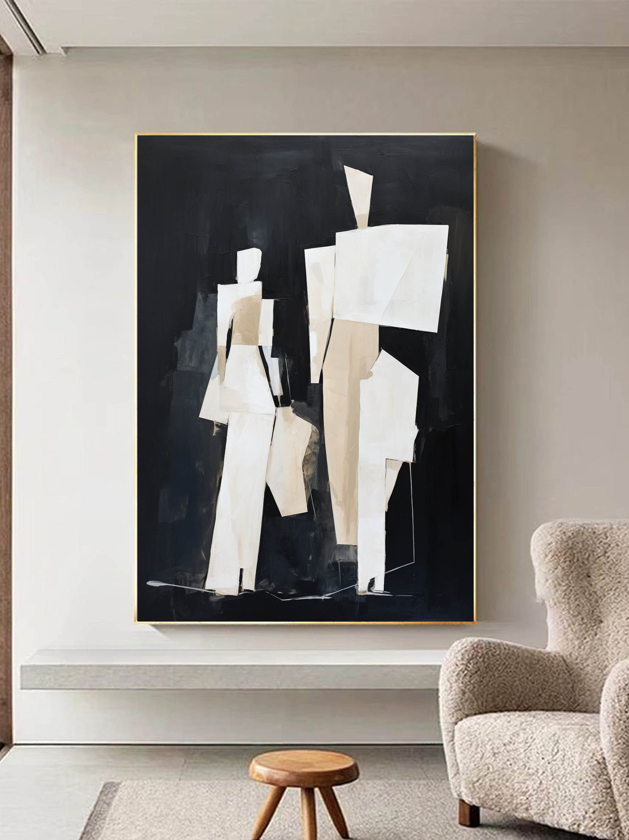 Contemporary Minimalist Art MA028 - Neutralighting