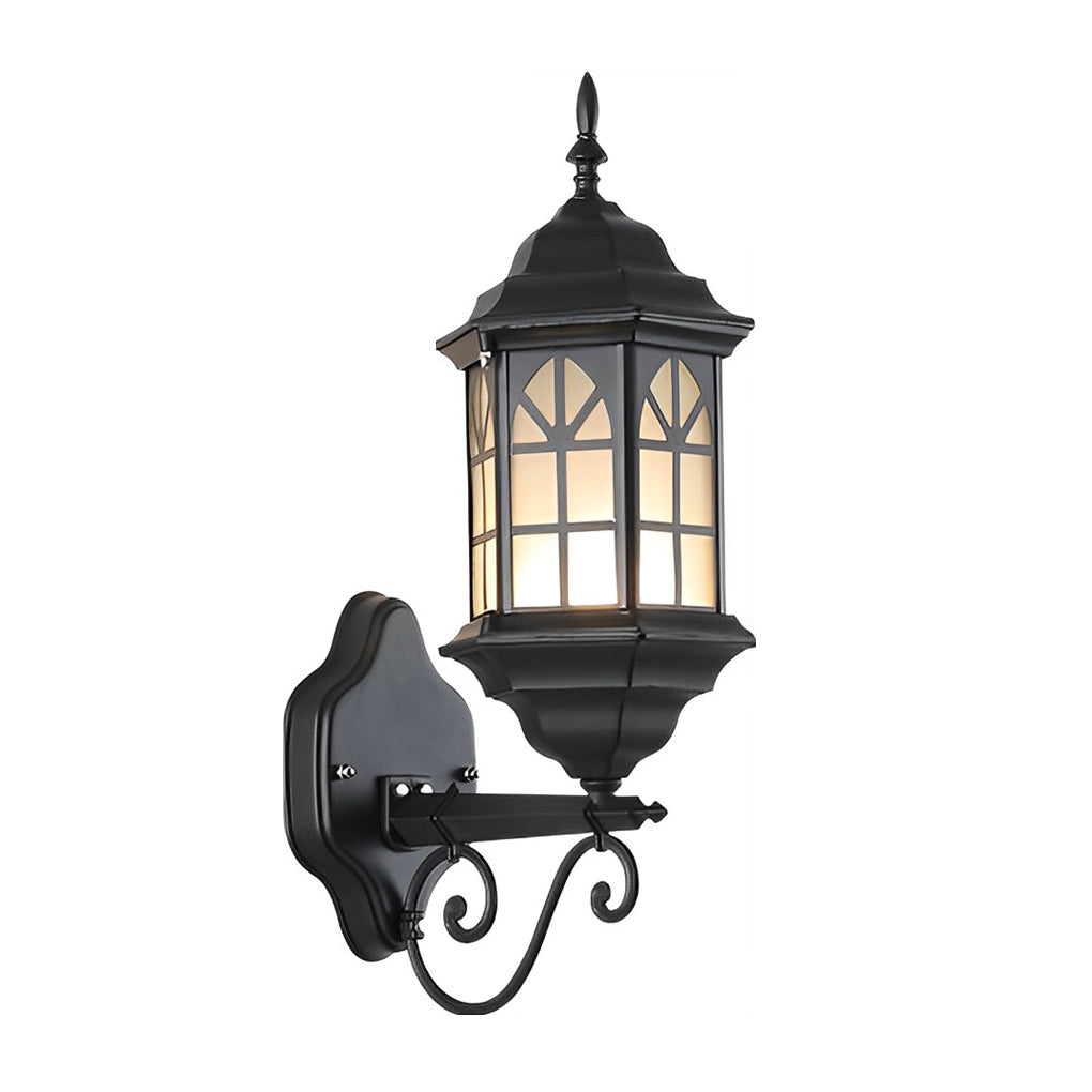 Blesed Retro LED Solar Outdoor Wall Lamp