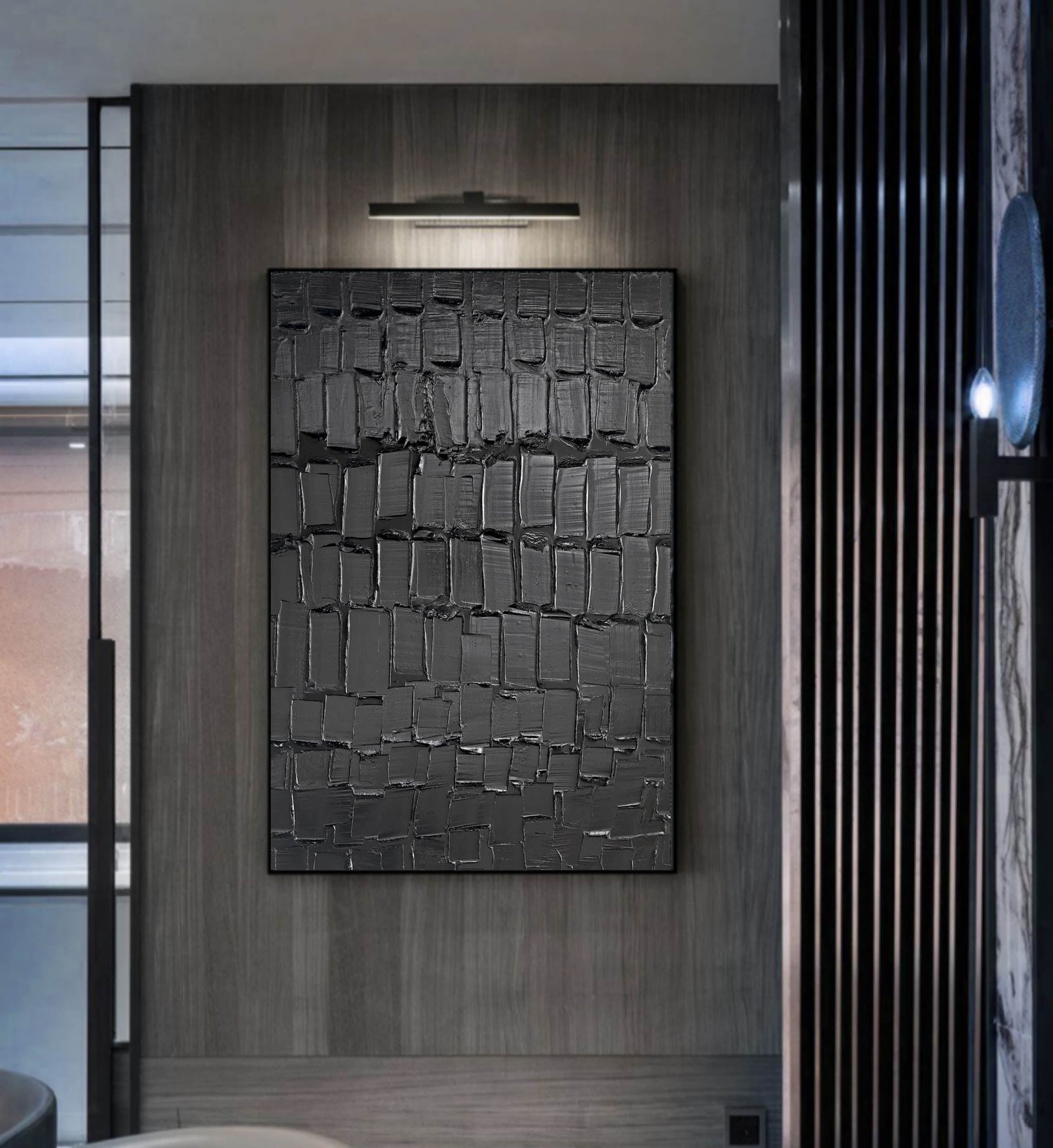 Plaster Art Texture Painting SG111 - Neutralighting