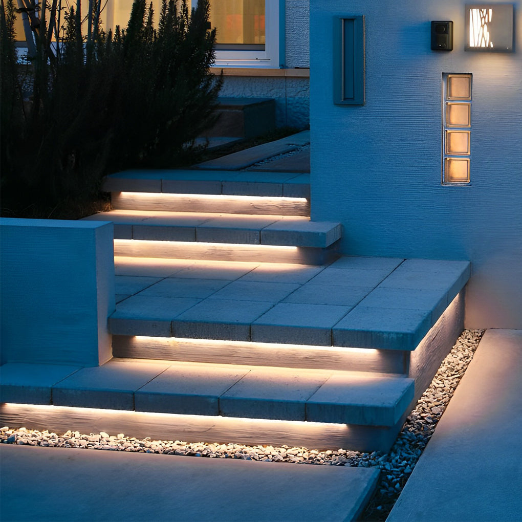 Hpe Recessed LED Under Tread Stair Outdoor Strip Light