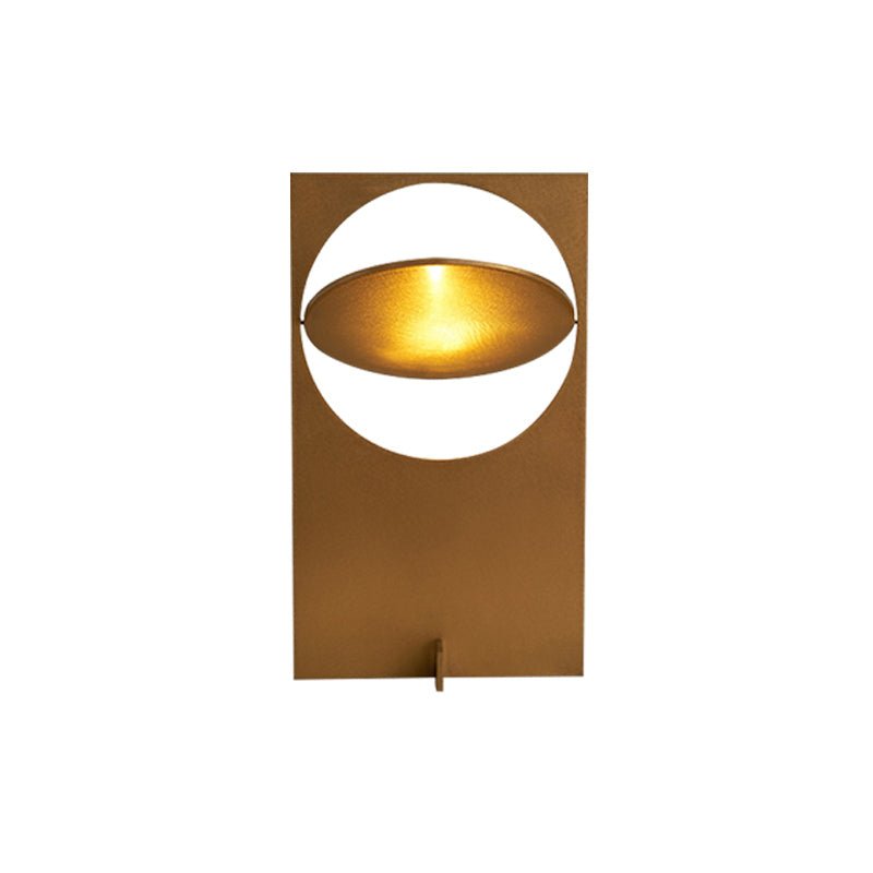 Sixor Steel Futuristic Table Lamp-Neutral Decor