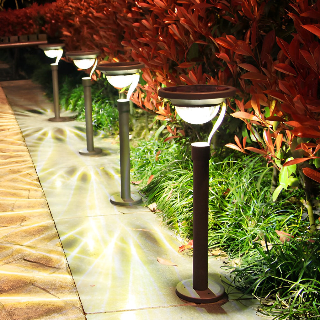 Esralda Modern Solar LED Outdoor Lawn Light