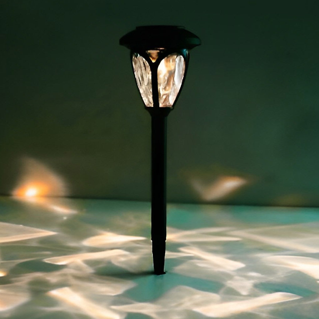 Royce LED Lawn Opaque Lampshade Glass Outdoor Lamps