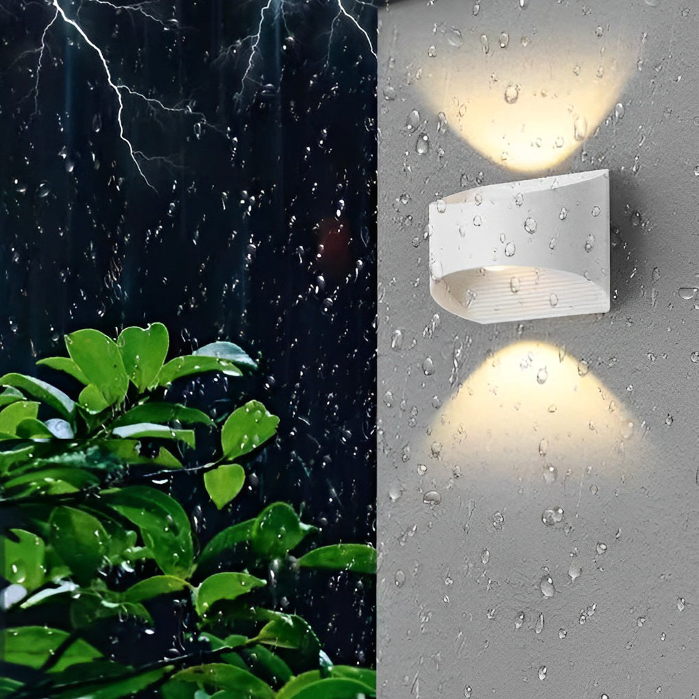 Audey Unique LED Modern Outdoor Wall Lights