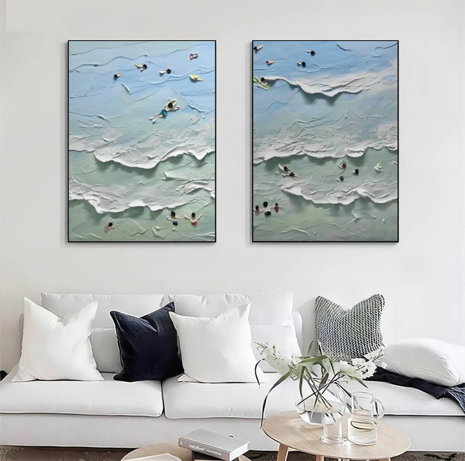 Abstract Painting Set Of 2 SP127 - Neutralighting