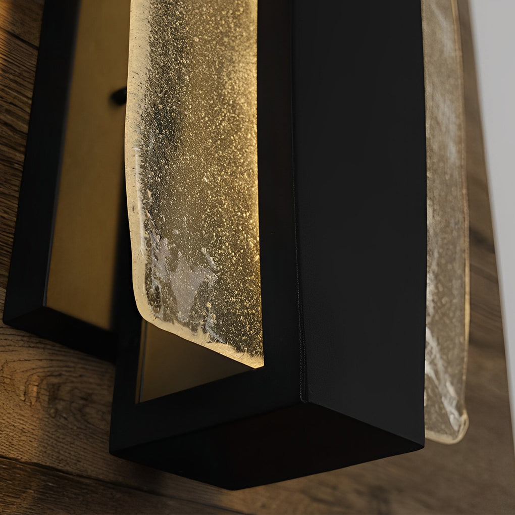Nicole Handmade Bubbles Modern Glass Outdoor Wall Light