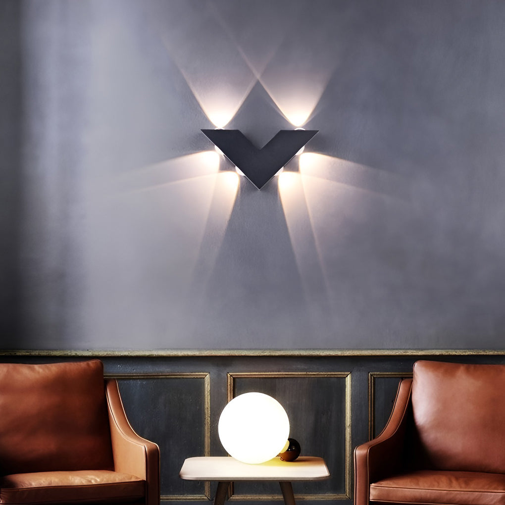 Seeds V-shaped Modern Outdoor Wall Washer Light