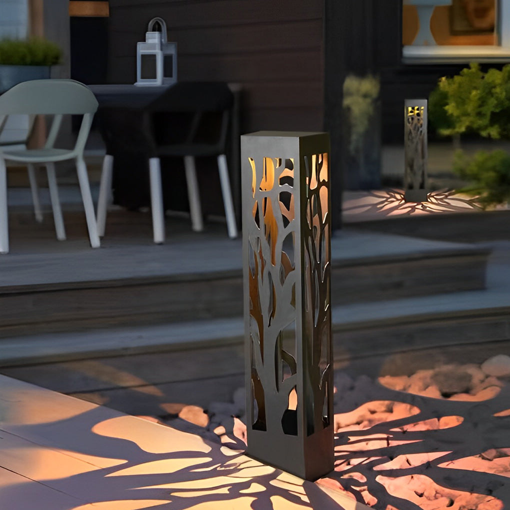Darrel Modern Creative Stainless Steel Outdoor Lawn Lights