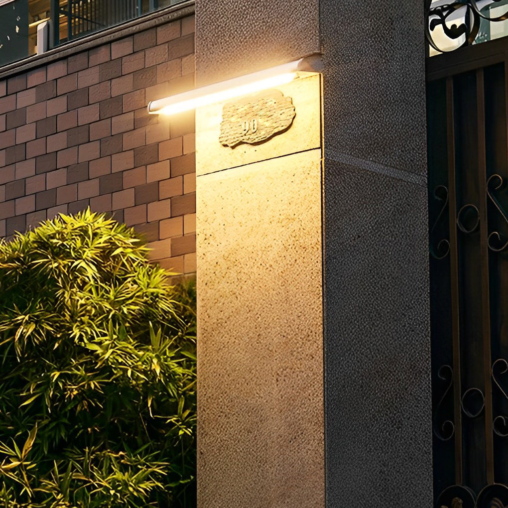 Jennifer Rectangular LED Modern Outdoor Wall Lamp