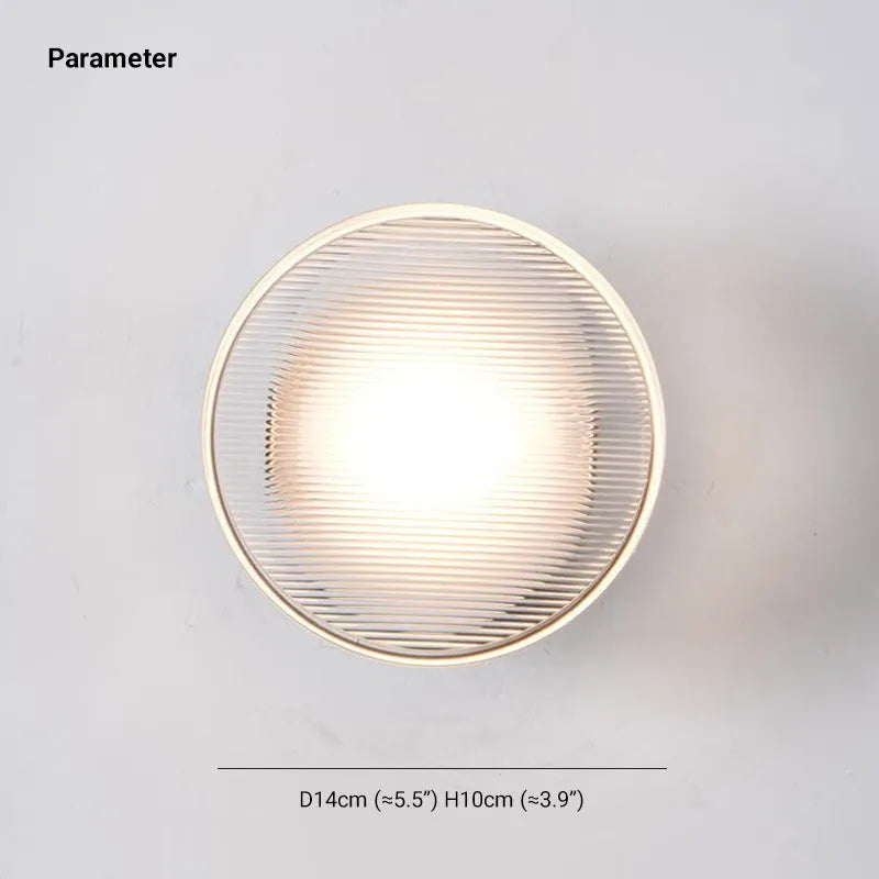 Arisha Modern Mini Bowl Metal Wall Lamp, Black/Gold - Neutral Decor