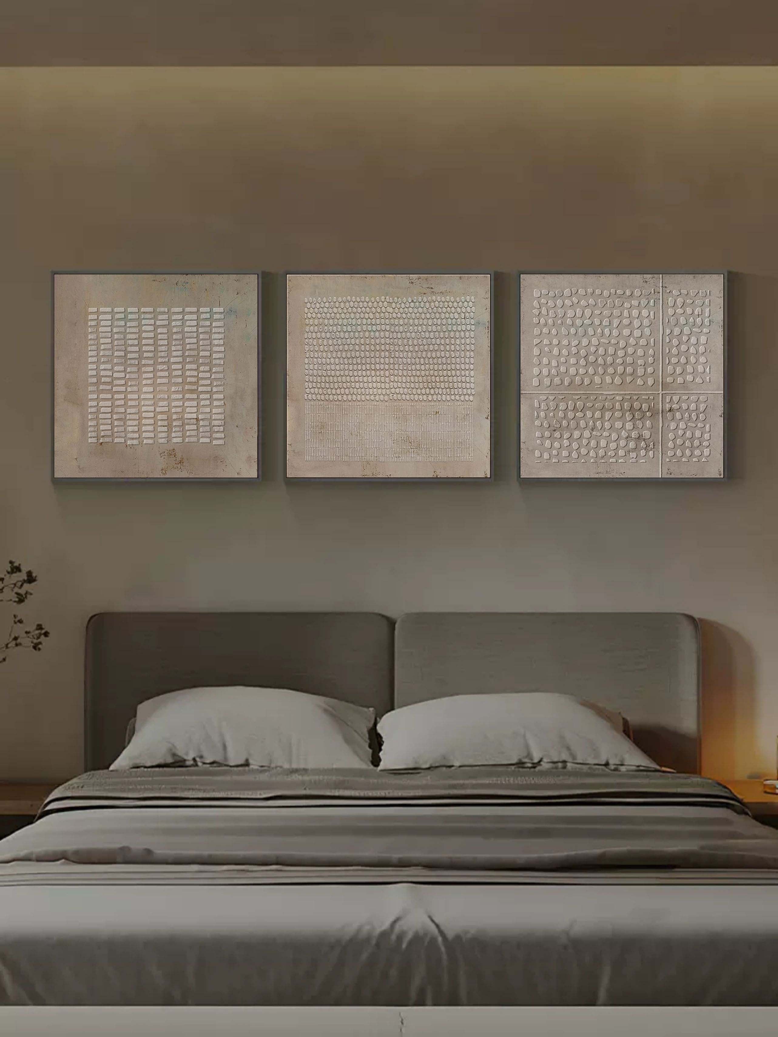 Abstract Painting Set Of 3 SP061 - Neutralighting