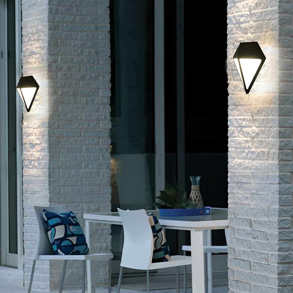 Sherwin Creative Geometric Outdoor Wall Lamp