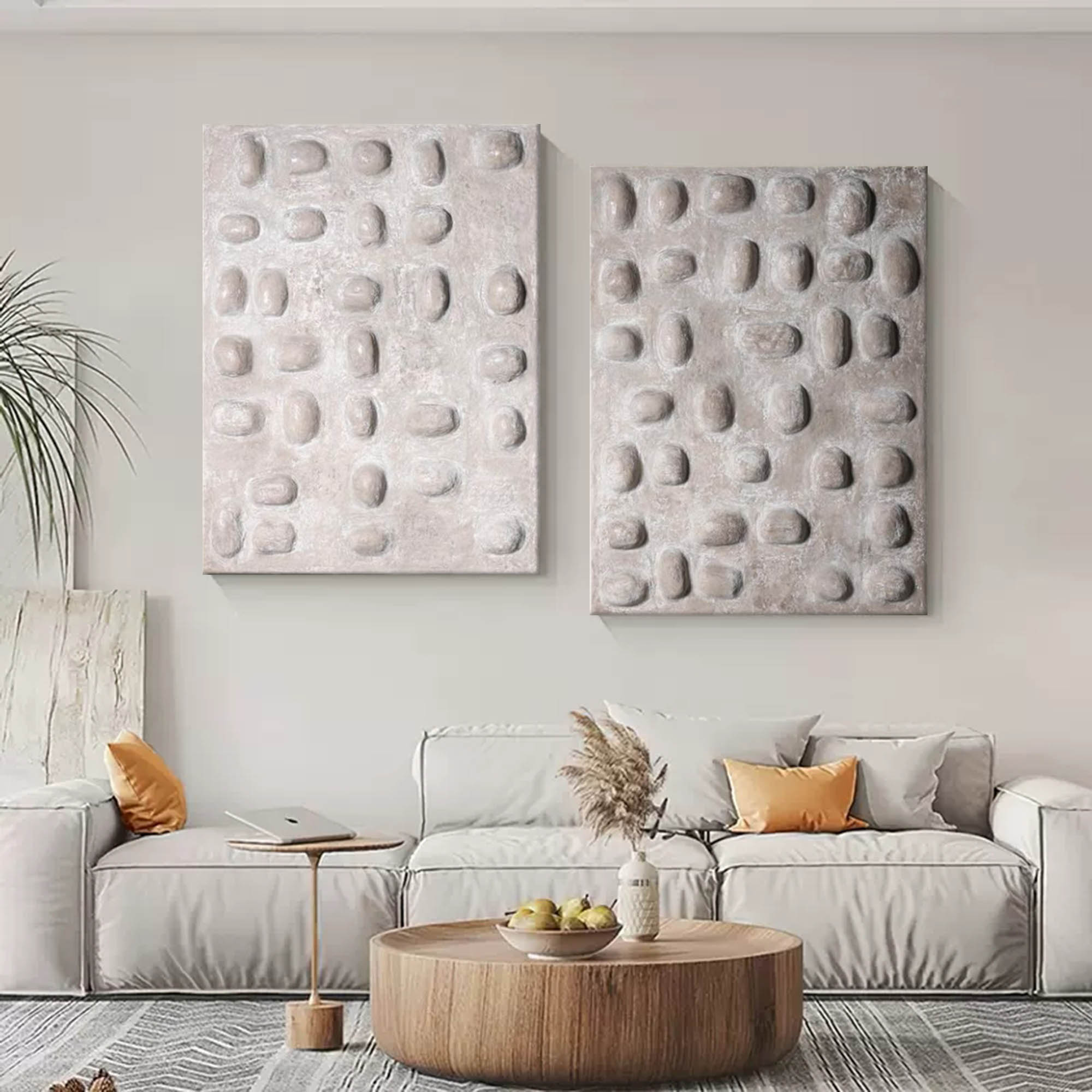 Abstract Painting Set Of 2 SP137 - Neutralighting