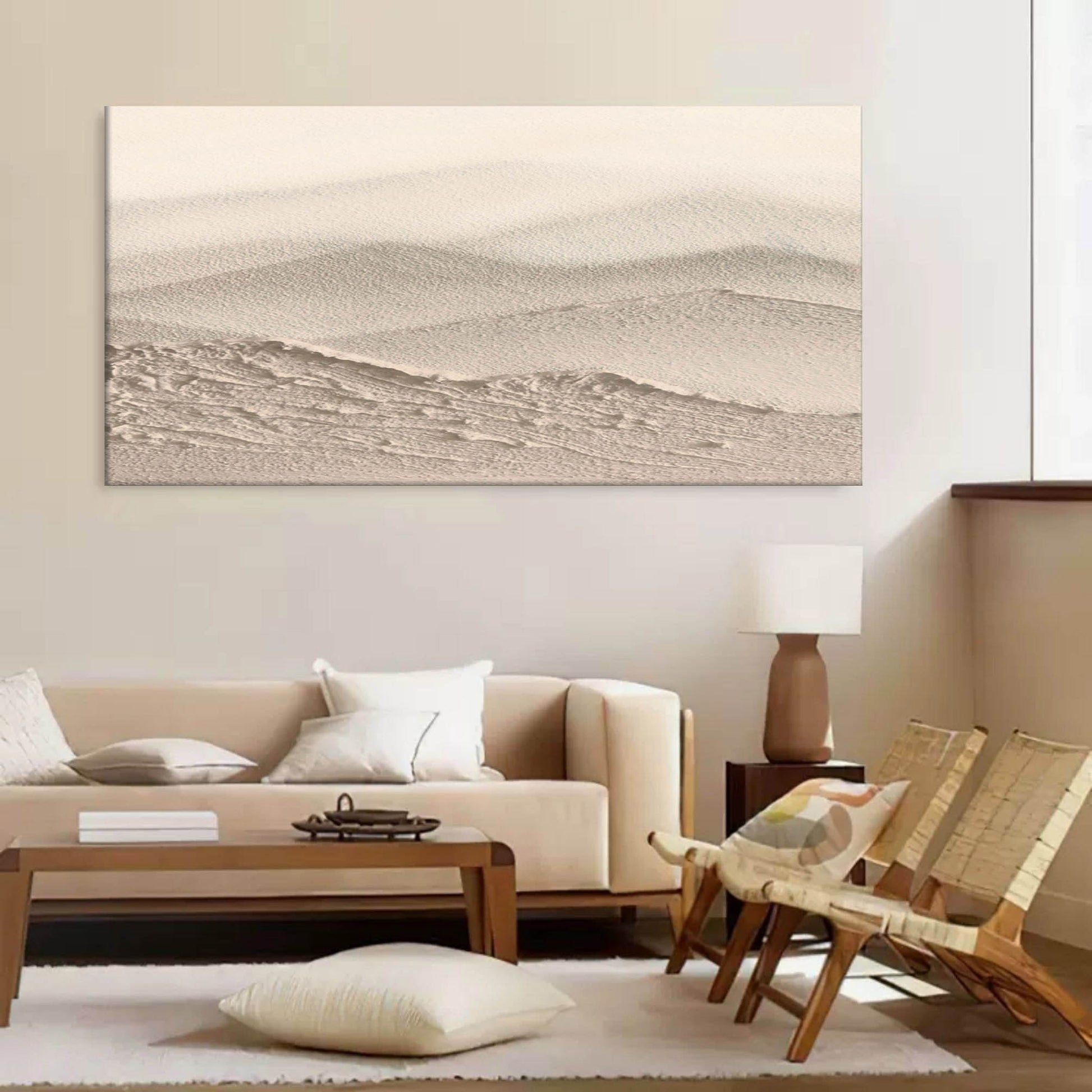 Plaster Art Texture Painting SG218 - Neutralighting