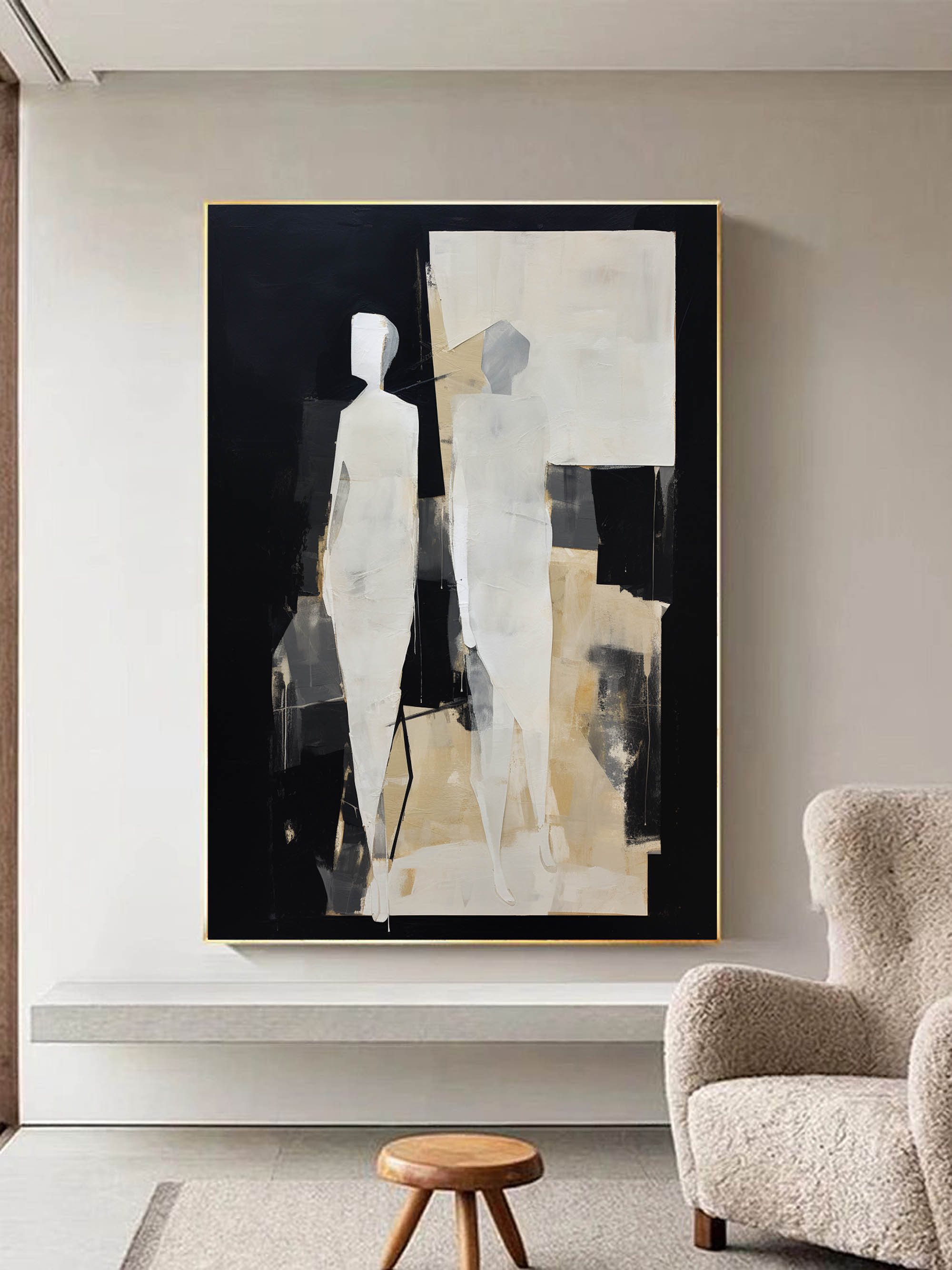 Contemporary Minimalist Art MA022 - Neutralighting