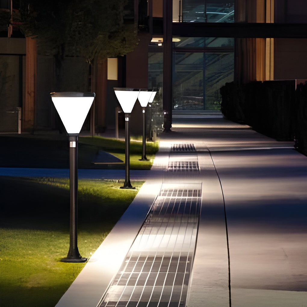 Audrey Eco-Efficient Cone Path Modern Outdoor Light
