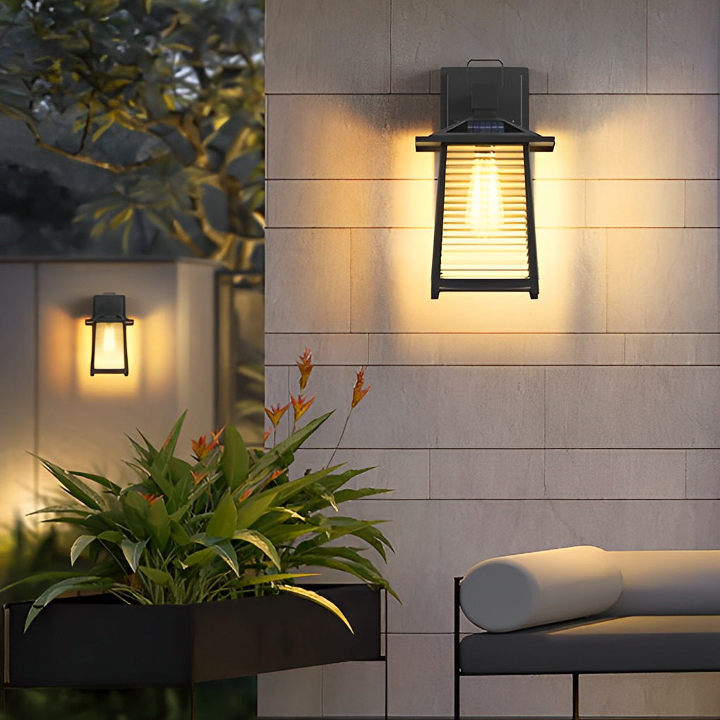 Valeri Thickened Retro Glass Outdoor Wall Lights