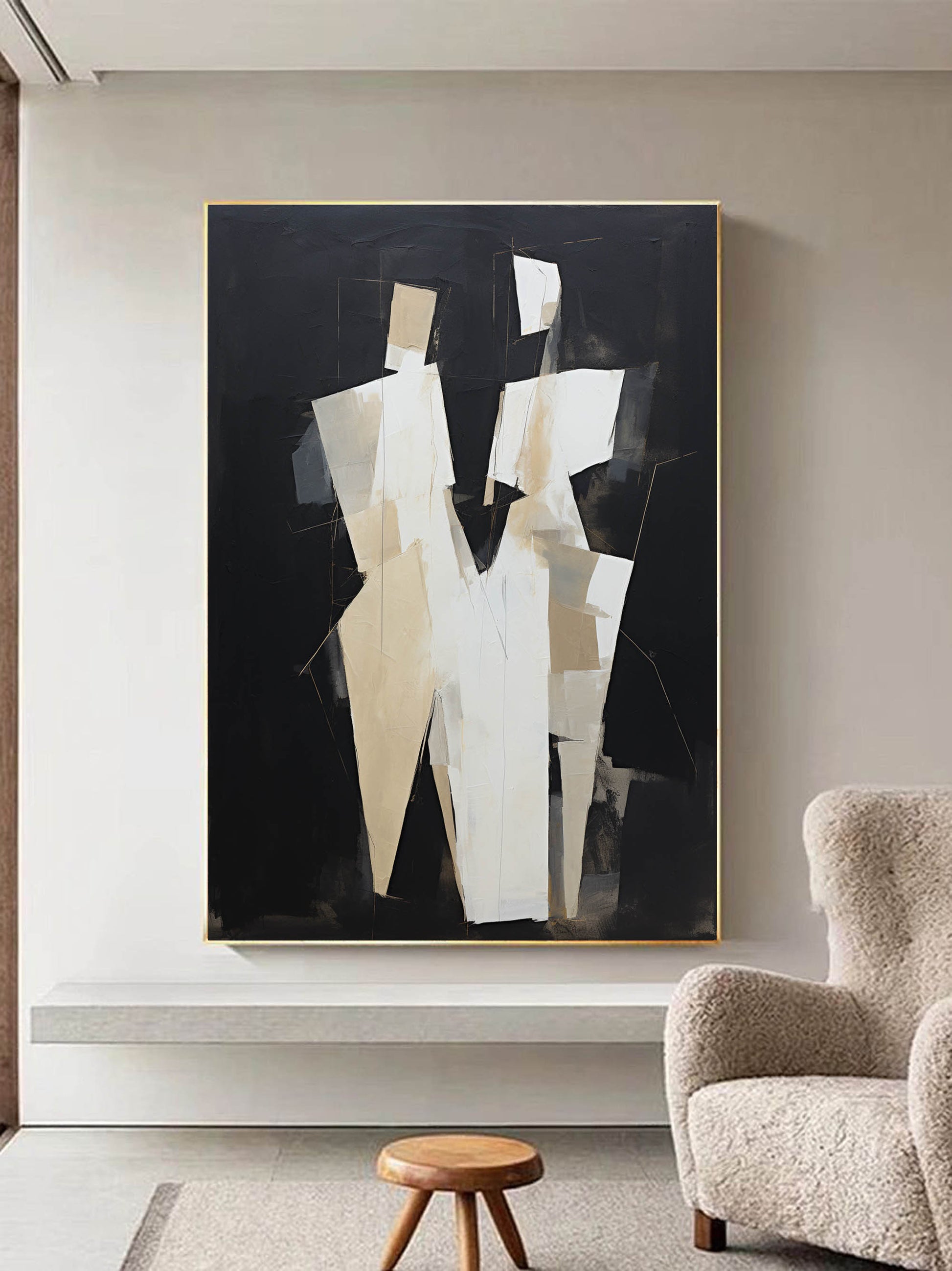 Contemporary Minimalist Art MA009 - Neutralighting