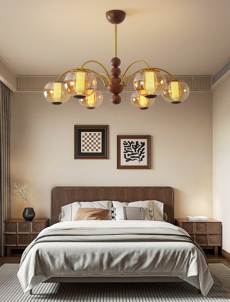 Mae Bloom Chandelier-Neutral Decor