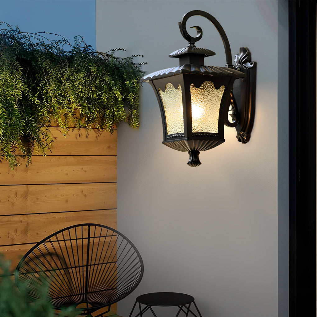 Lorna Creative Retro LED European Outdoor Wall Lamp