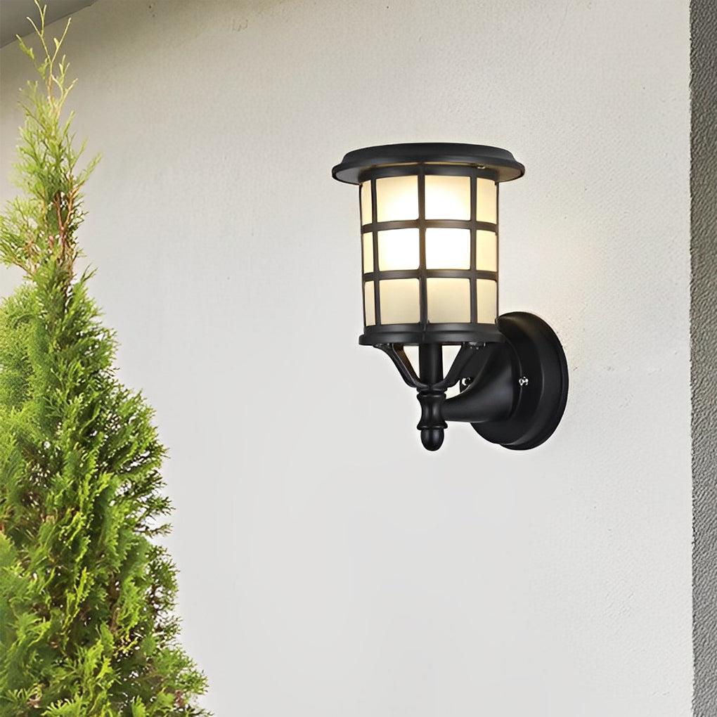 Lancelot Retro Round European Outdoor Wall Sconces