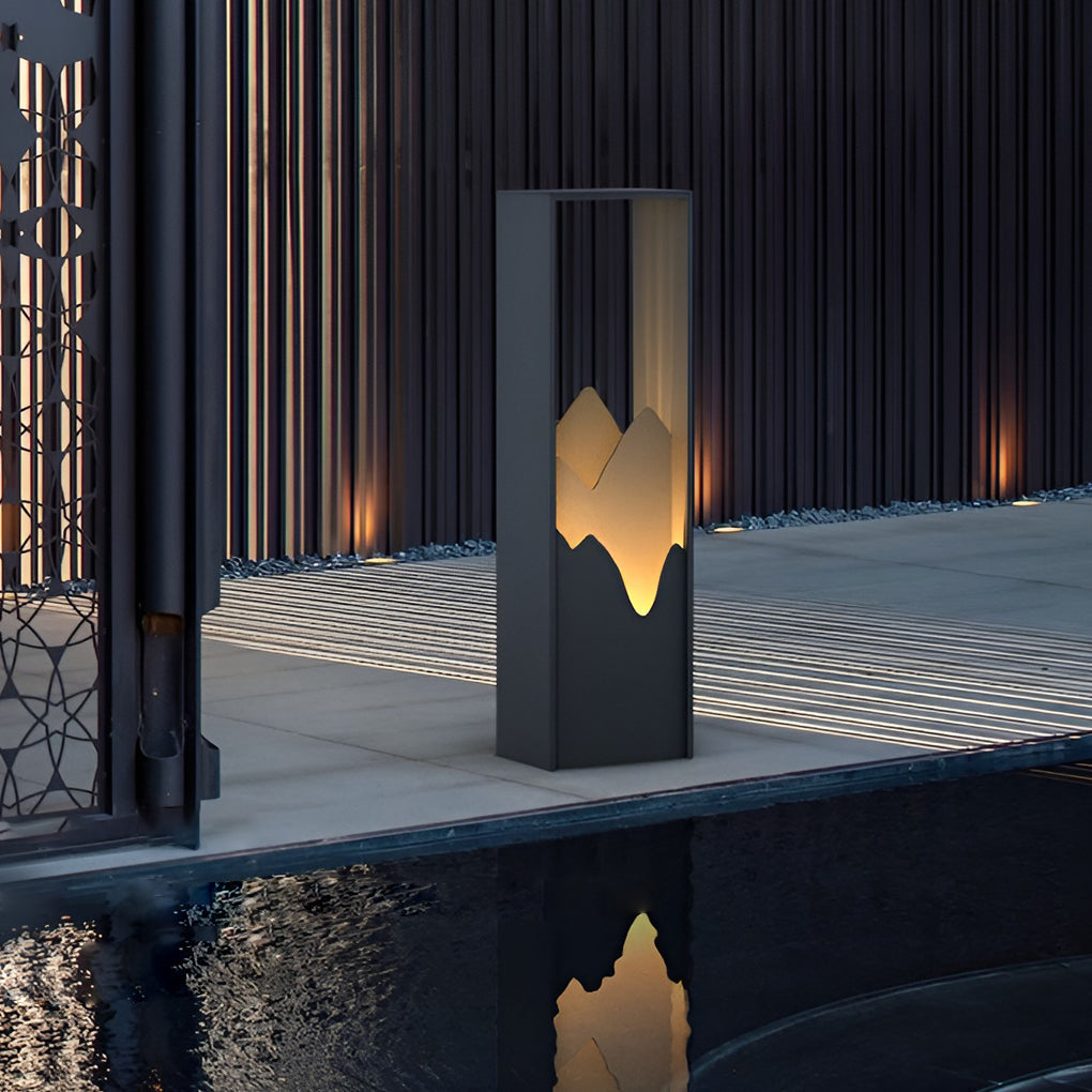 Berta LED Scenery Landscape Steel Outdoor Path Lights