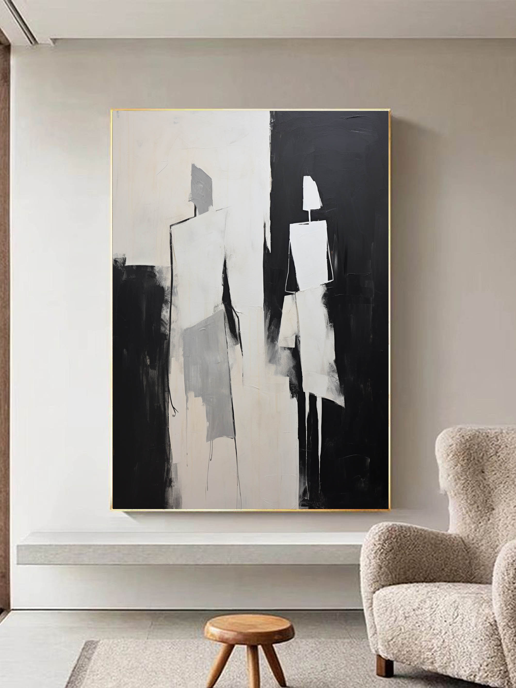 Contemporary Minimalist Art MA013 - Neutralighting