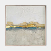 Gold Landscape Abstract Art ABLS04 - Neutralighting
