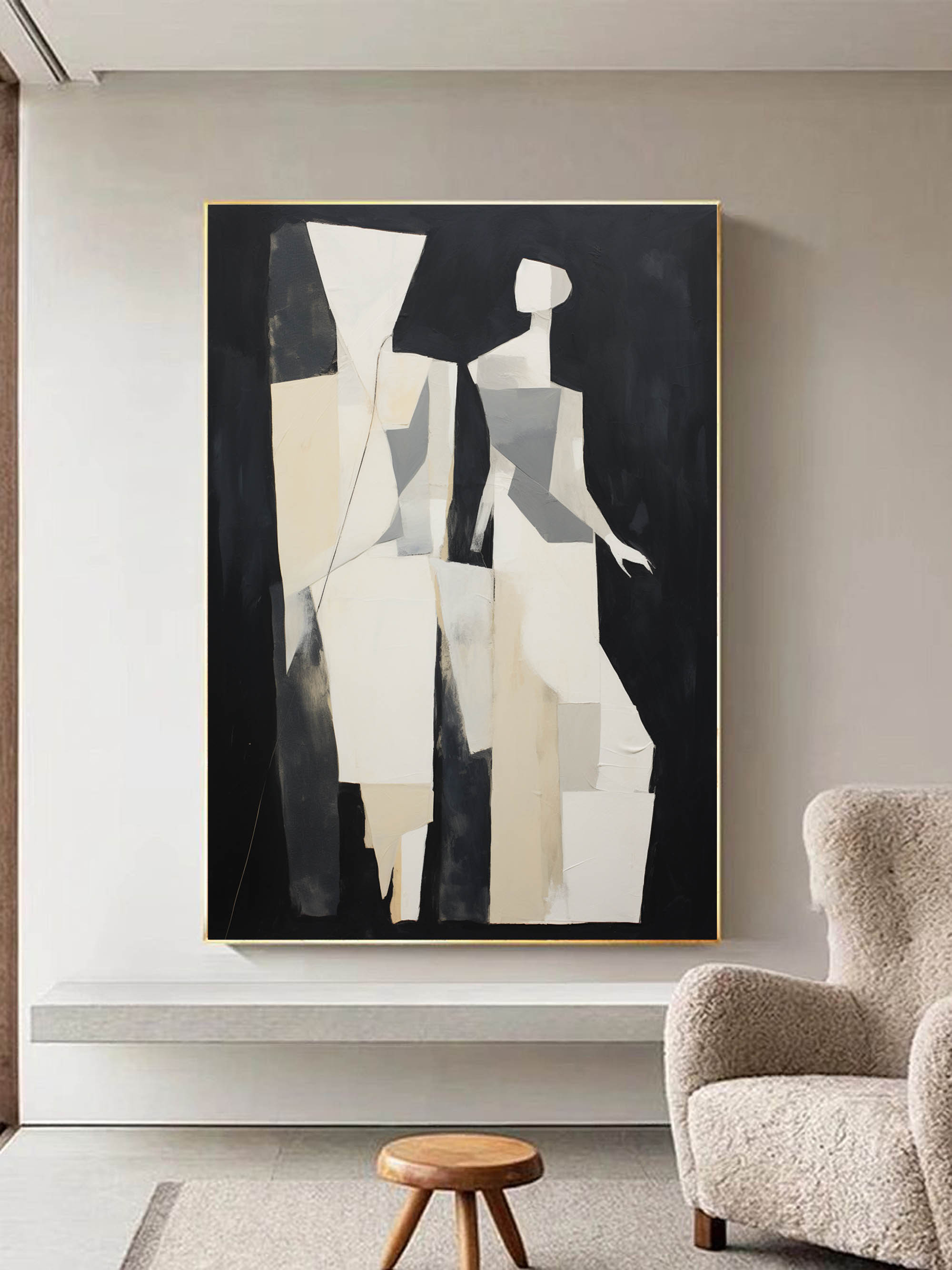 Contemporary Minimalist Art MA010 - Neutralighting
