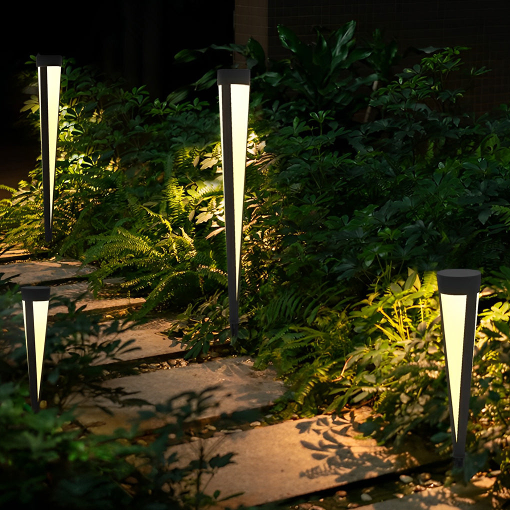 Prtty Round Solar LED Outdoor Lawn Lamp