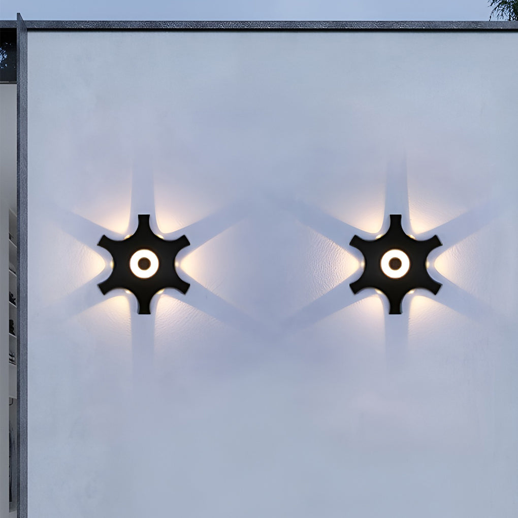Joyn Flower Nordic Outdoor Wall Washer Lights
