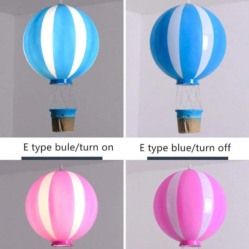 Aria Creative Colorful Balloon Acrylic Pendant Light, Bedroom - Neutral Decor