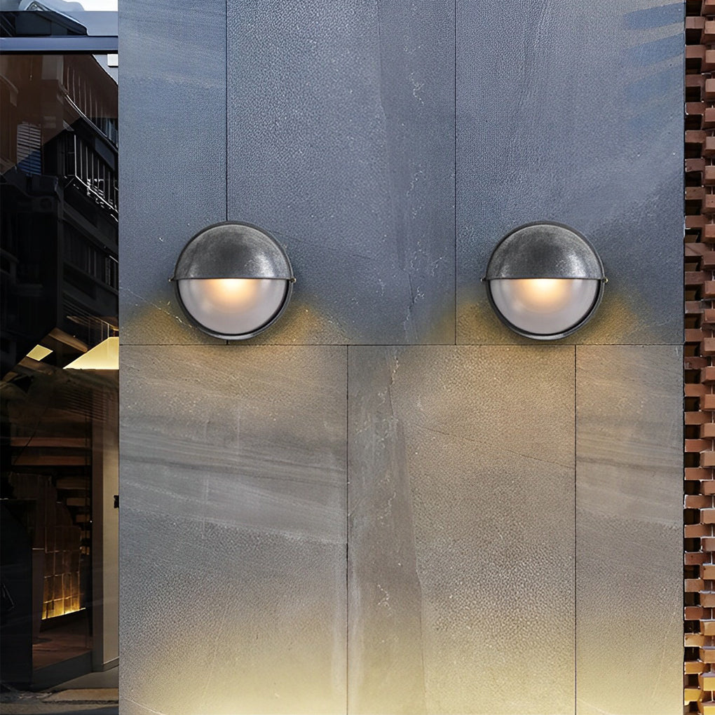 Rth Cast Retro Industrial Outdoor Wall Lamp