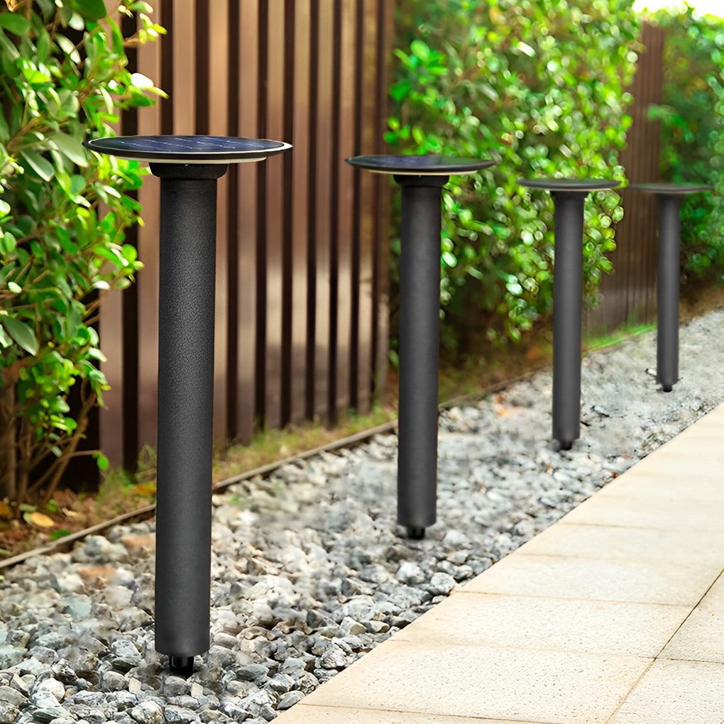 Opay Round LED Solar Design Outdoor Light