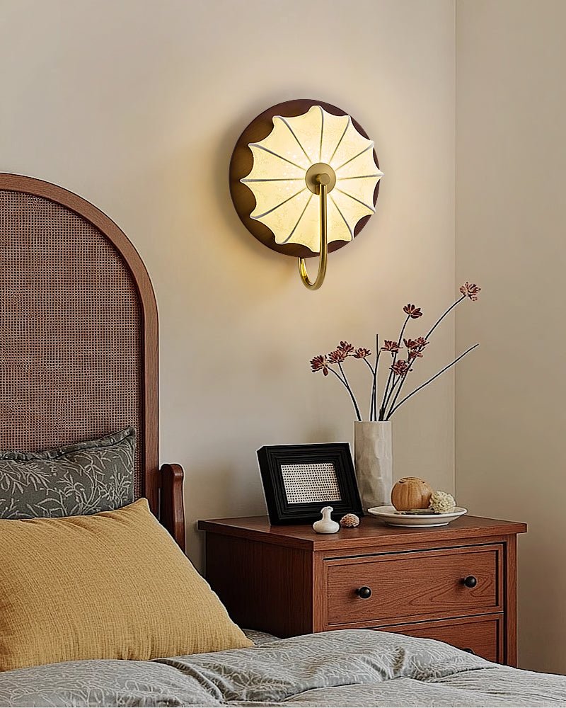 Elfx Fabric Wall Light-Neutral Decor