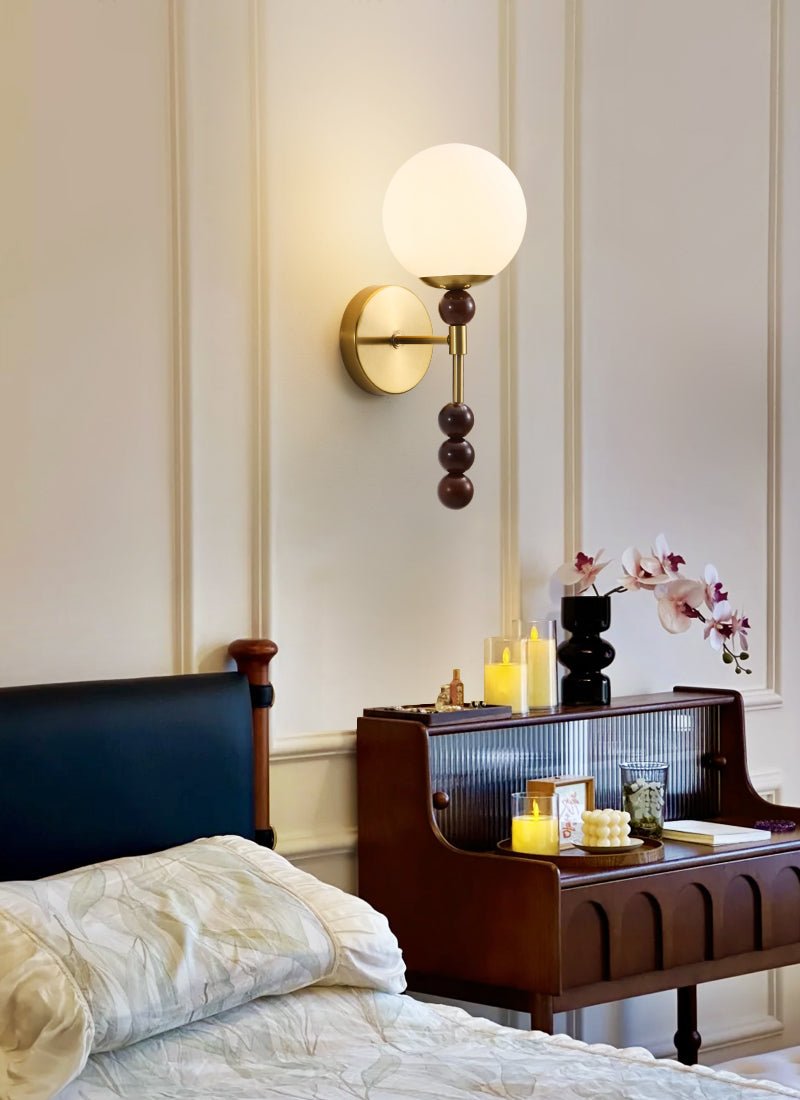 Blendor Globe Wall Sconce-Neutral Decor