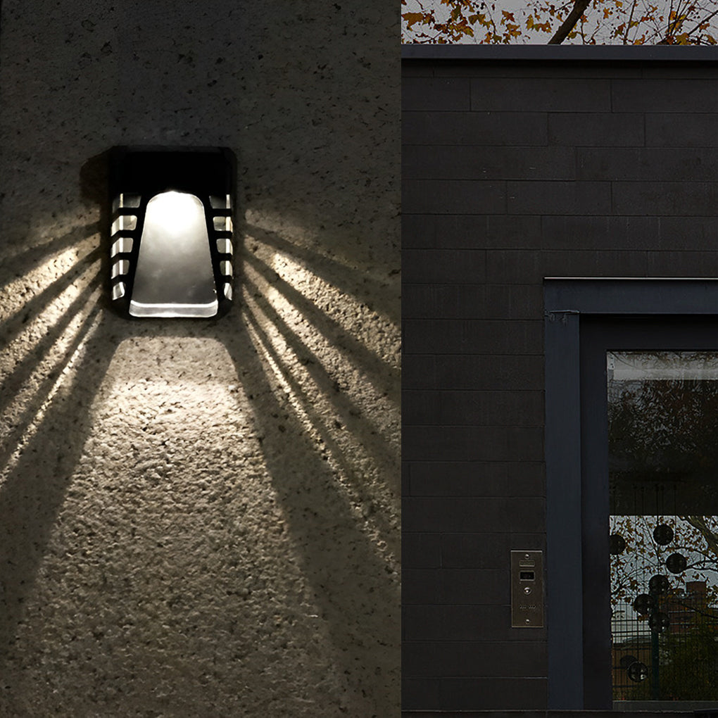 Eric Intelligent LED Black Modern ABS Outdoor Wall Lights