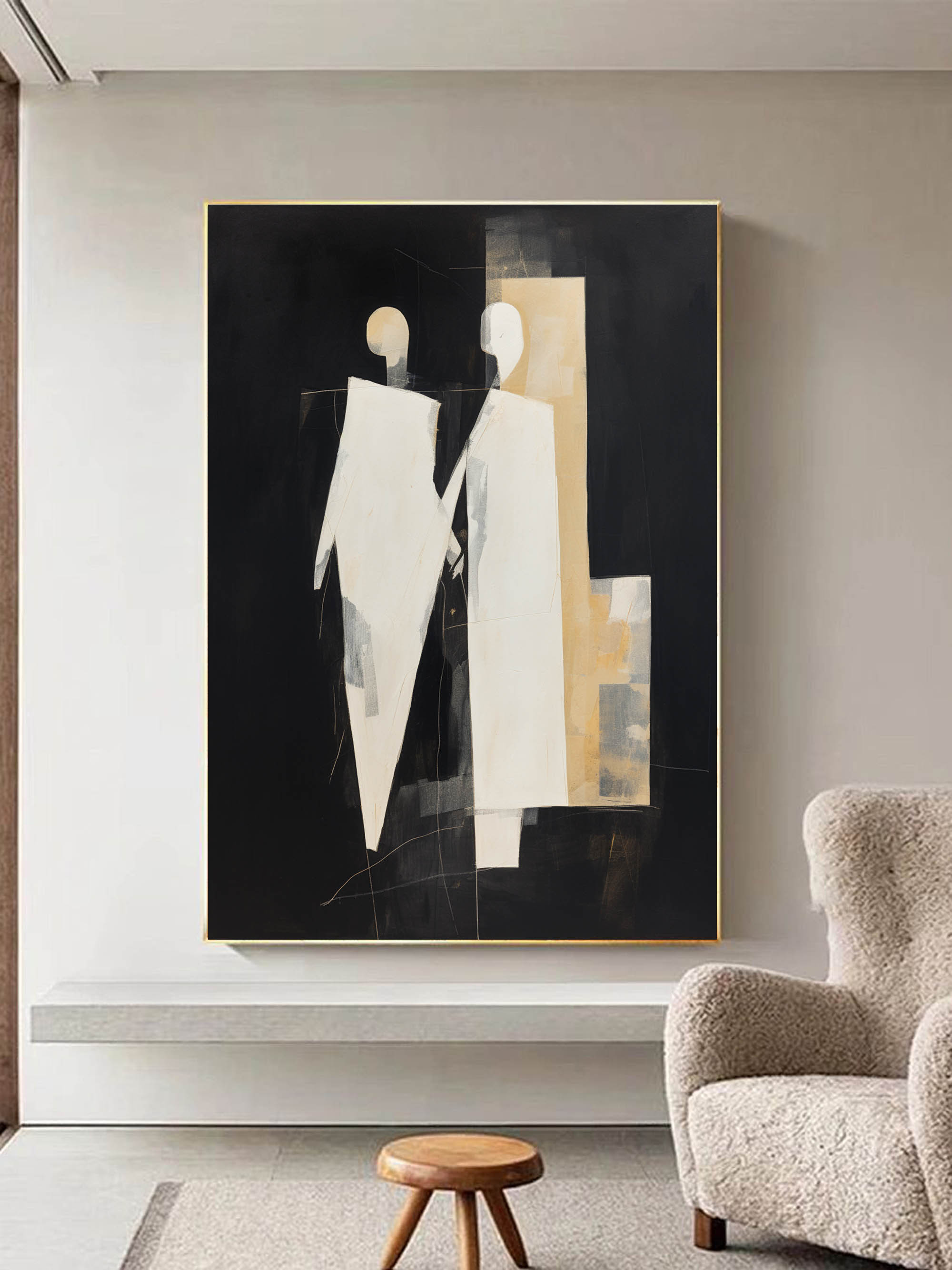 Contemporary Minimalist Art MA007 - Neutralighting