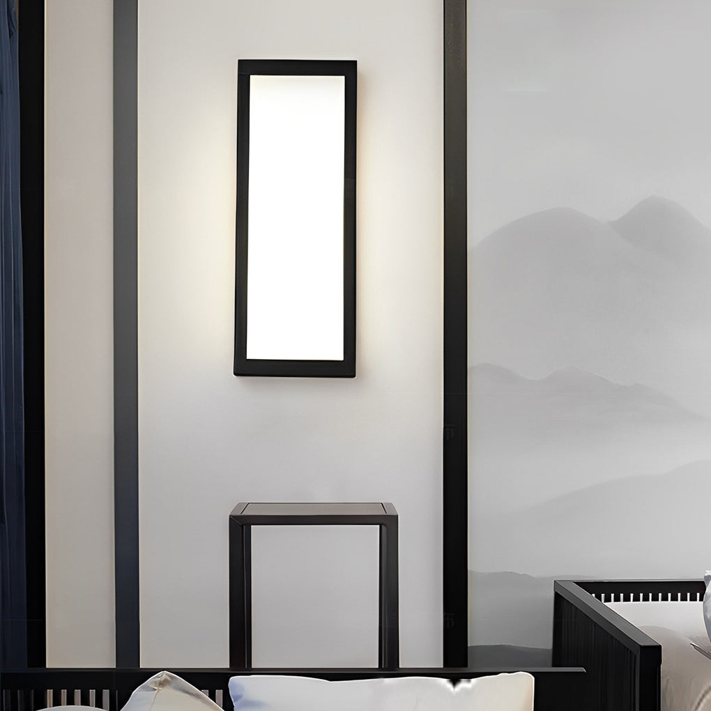 Wealy Rectangular LED Modern Outdoor Exterior Light Wall Lamp