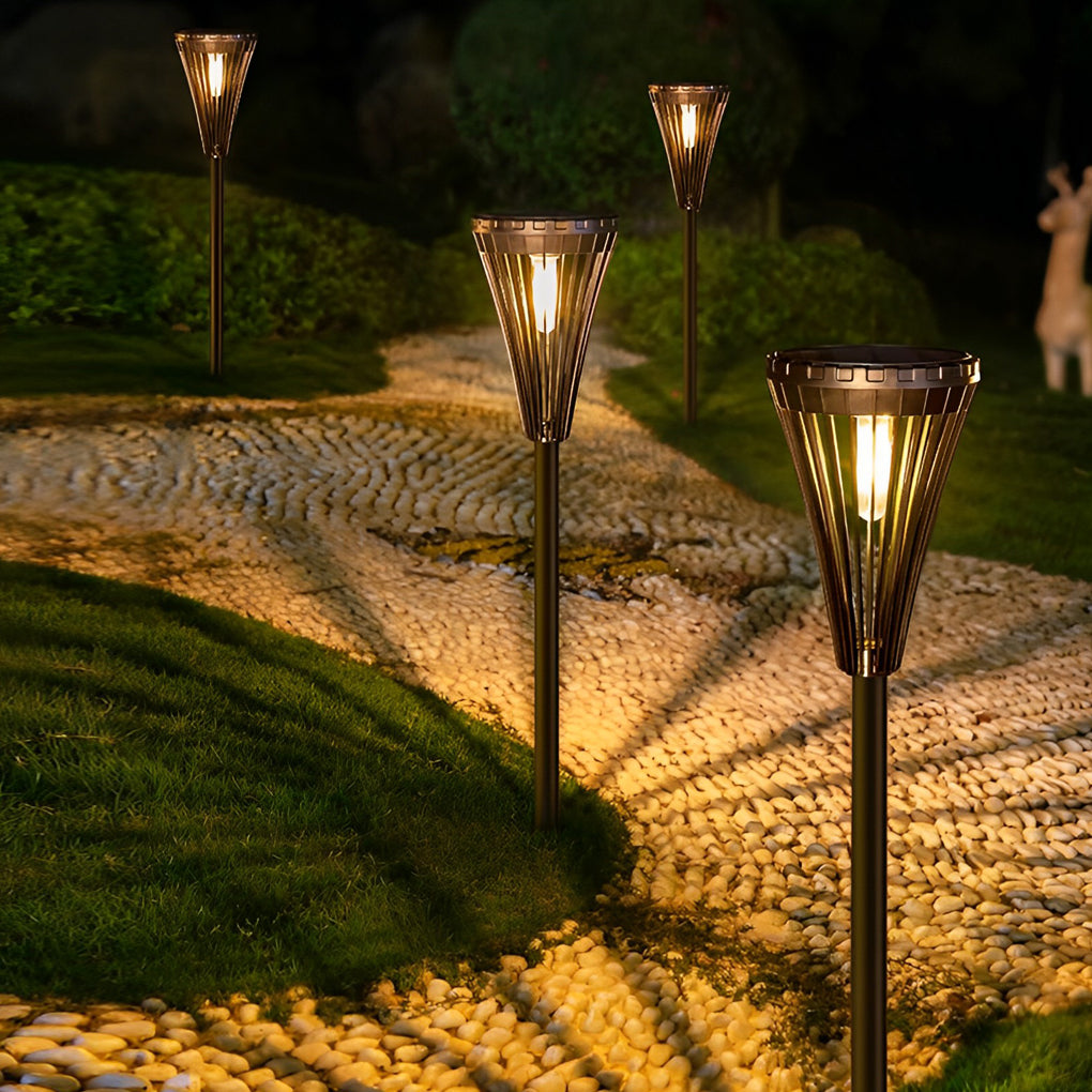 Willow Intelligent LED Solar ABS Outdoor Pathway Lights