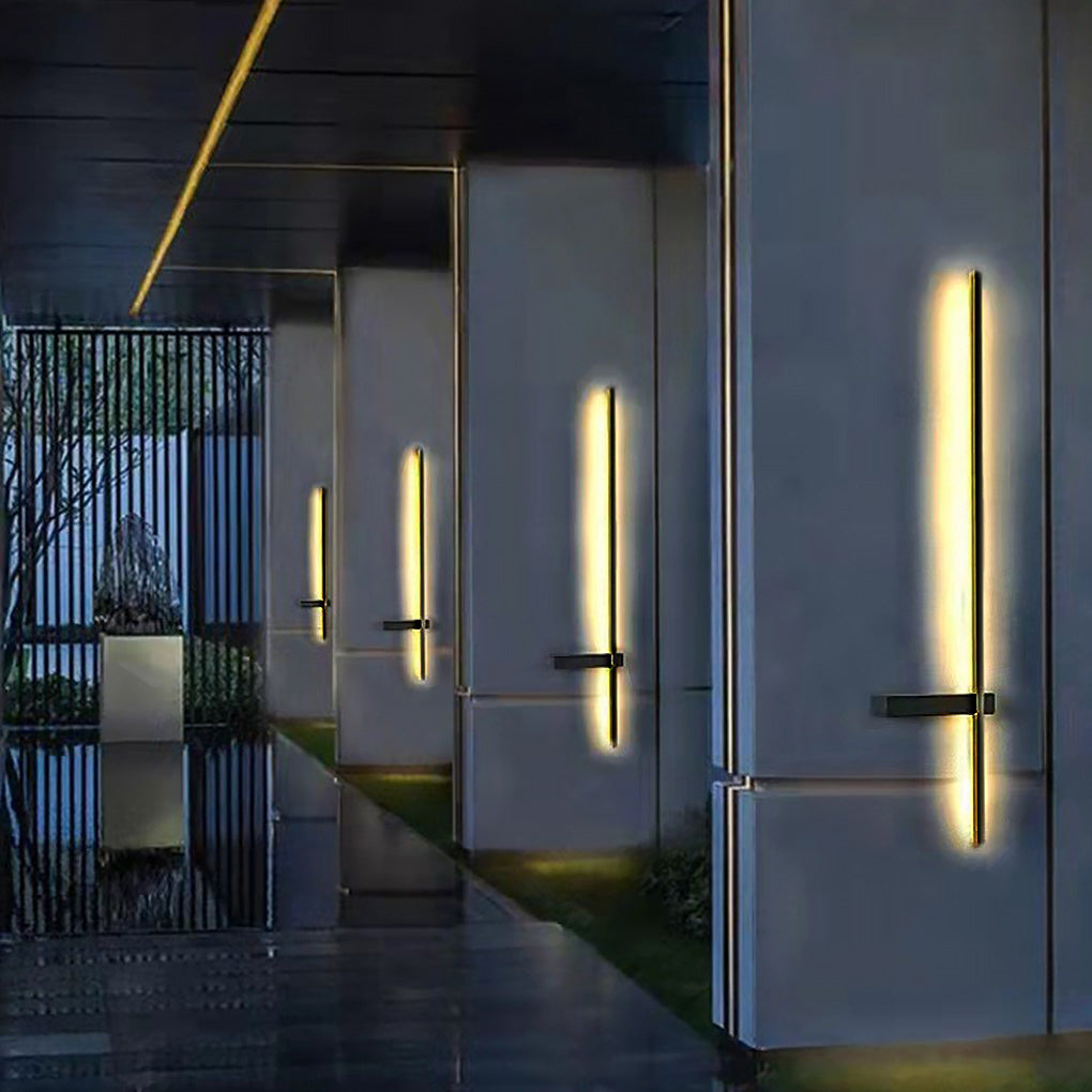 Guye Interlaced Line Modern Outdoor Wall Lights