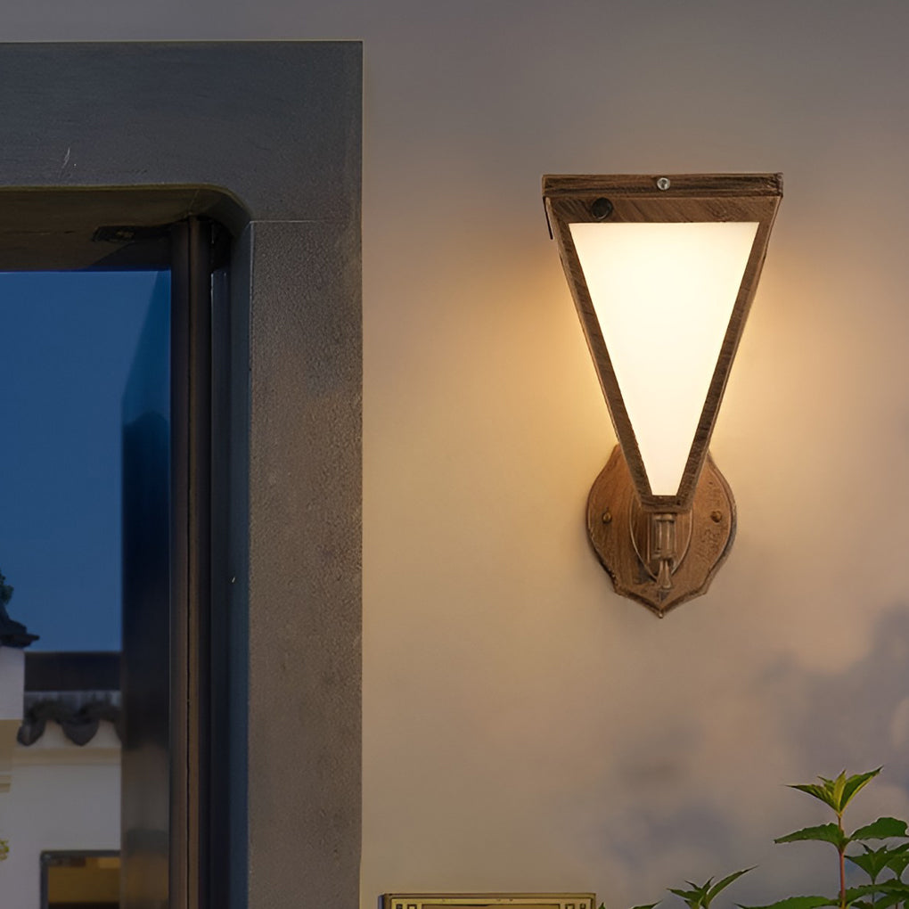 Nola Industrial Tapered LED Outdoor Wall Light