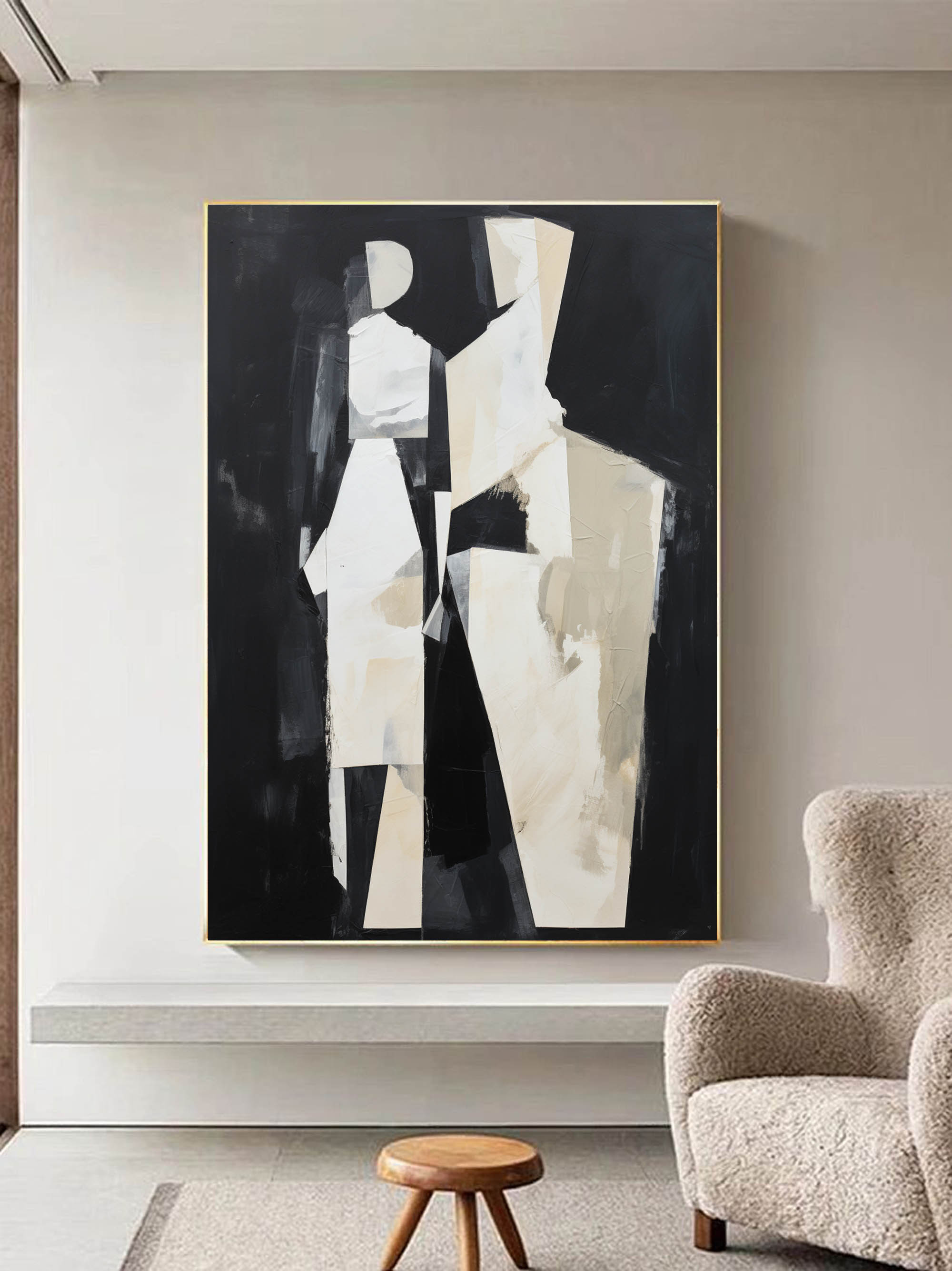 Contemporary Minimalist Art MA003 - Neutralighting