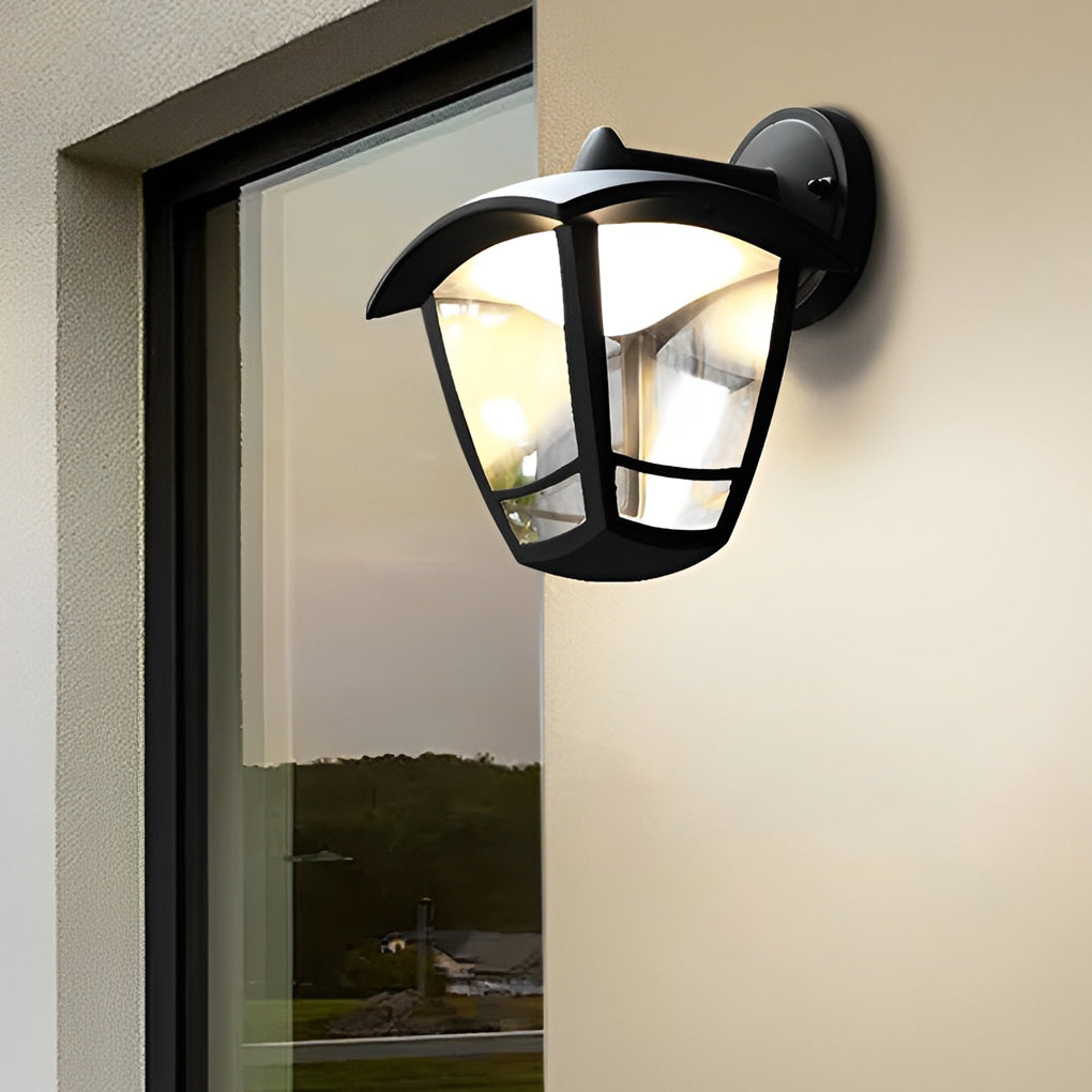 Stuart Retro Vintage Plug in Outdoor Wall Lamp