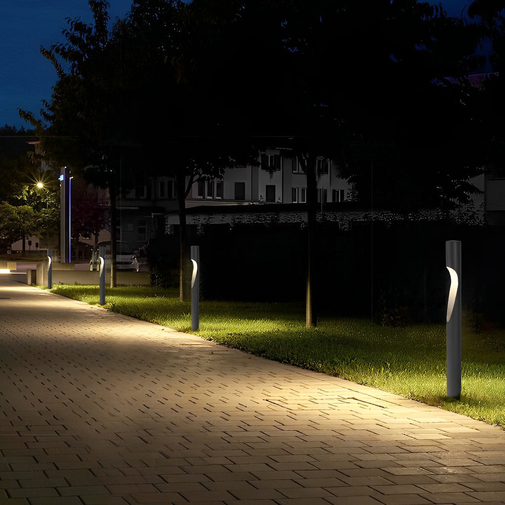 Nessa Modern Stainless Steel LED Outdoor Pathway Light